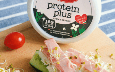 Рулца от краставица с Protein plus и пушена сьомга